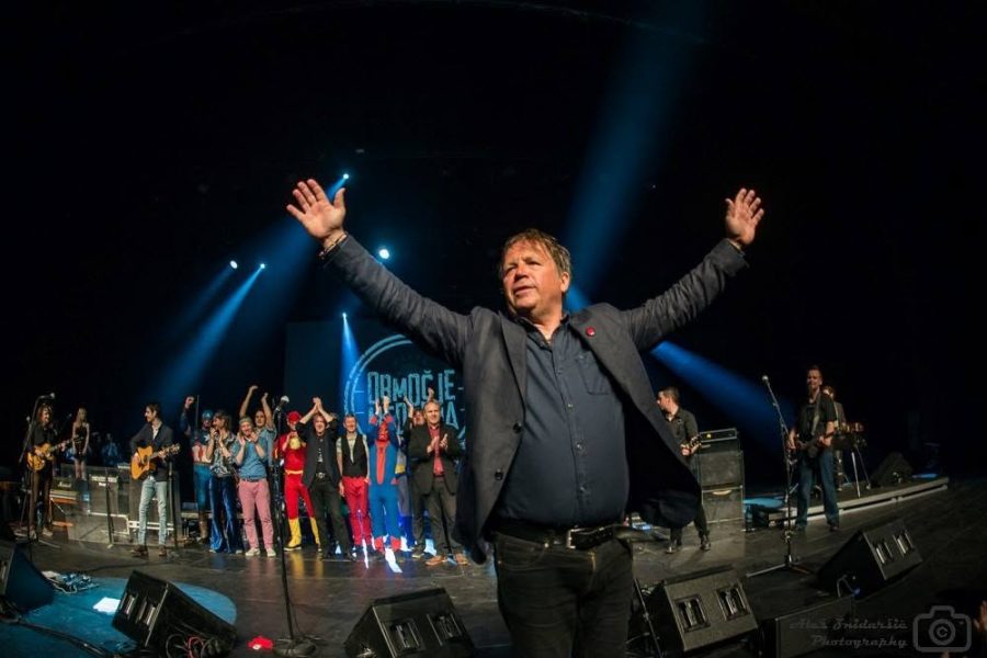Utrinek s koncerta, ki ga je organizirala Agencija Koncerti