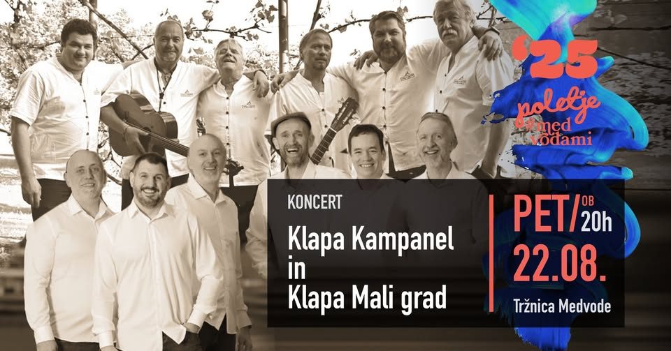 KONCERT: Klapa Kampanel in Klapa Mali grad