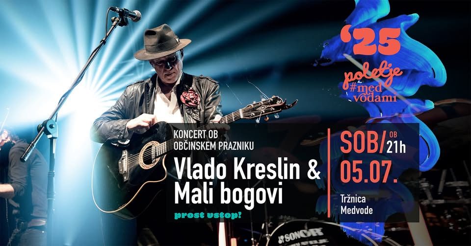 KONCERT: Vlado Kreslin & Mali bogovi