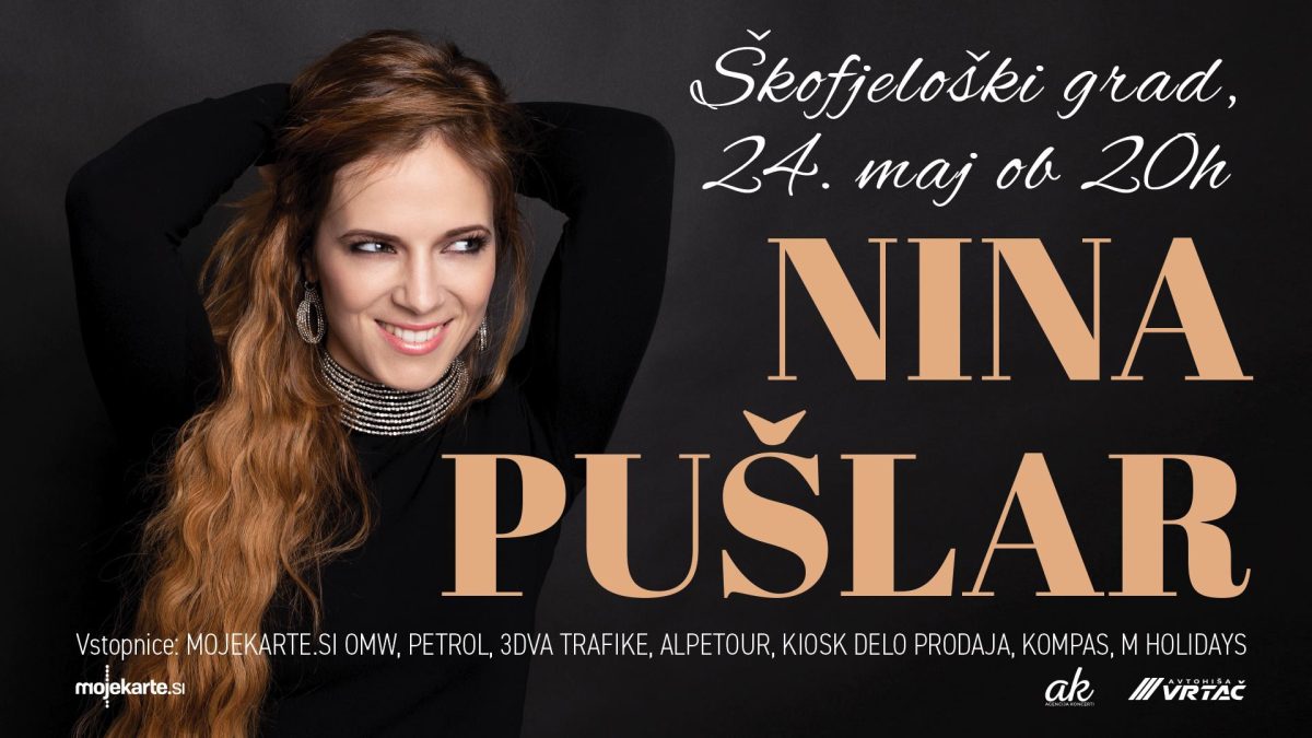 Nina Pušlar na Škofjeloškem gradu