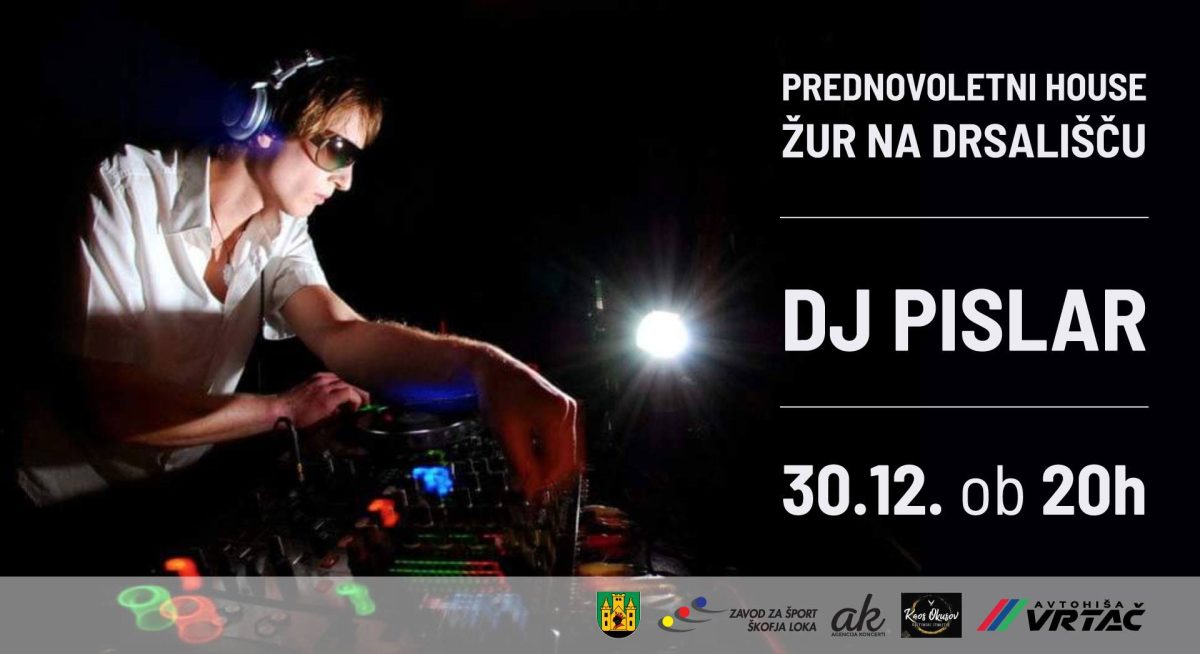 Prednovoletni house žur na drsališču / DJ Pislar