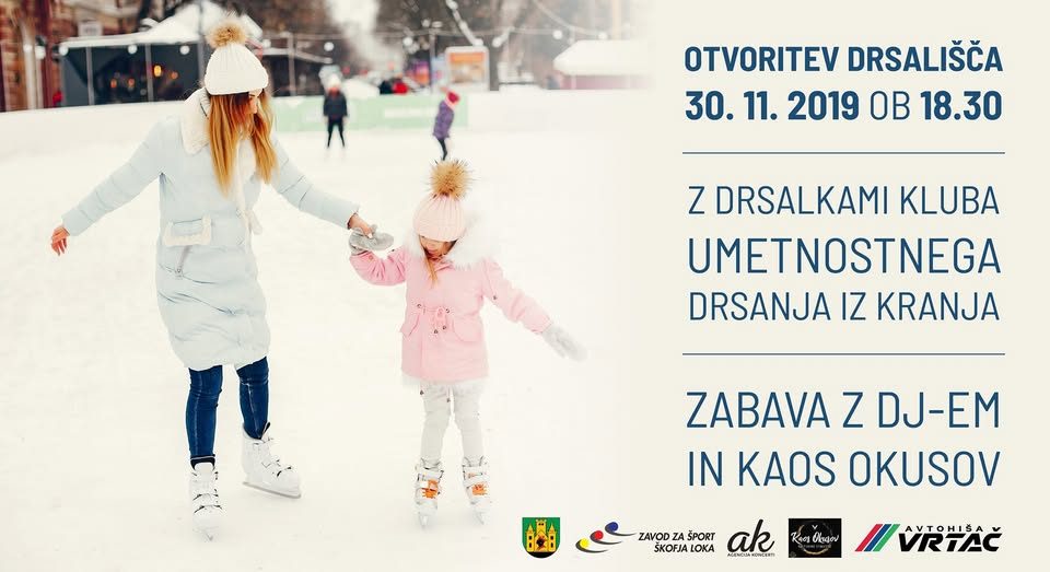 Otvoritev Mestnega drsališča