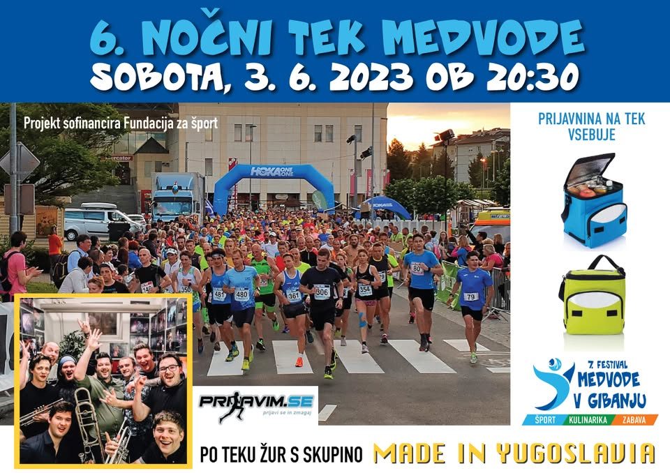 6. NOČNI TEK MEDVODE
