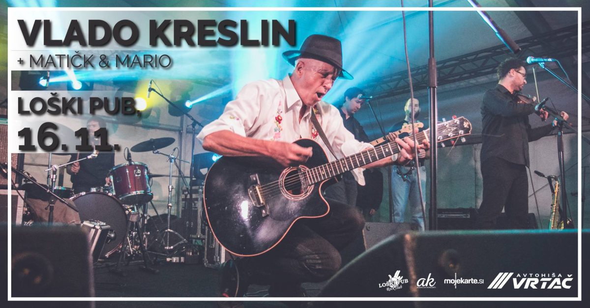 Vlado Kreslin v Loškem pubu